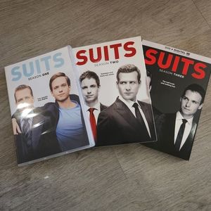 Seasons 1-3 of Suits (DVD)